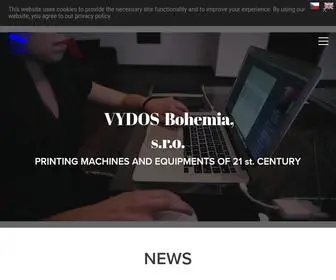 Vydos.cz(VYDOS Bohemia) Screenshot