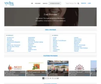 VYdya.com(Vydya Health) Screenshot
