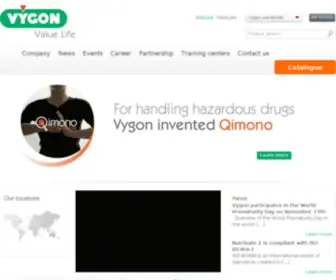 Vygon.com(Value life) Screenshot