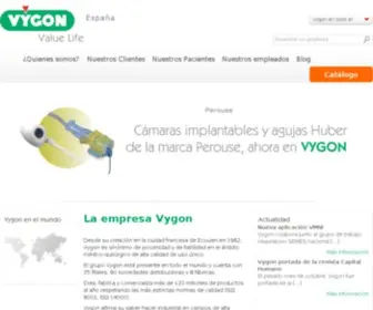 Vygon.es(España) Screenshot