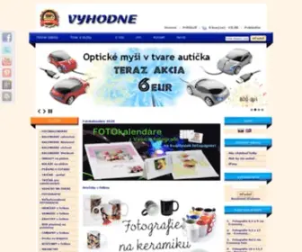 Vyhodne.sk(VYHODNE, |Fotky, fotodarčeky a darčeky na internete, digi foto, foto služby a eshop) Screenshot