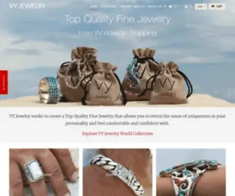 Vyjewelry.shop(VY Jewelry works to create a top) Screenshot