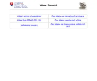 Vykazy.sk(Rozcestník) Screenshot