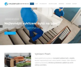 VYklizeni-Bytu-Plzen.cz(Vyklízení bytu) Screenshot