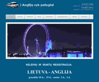 VYkpatogiai.eu(Į Anglija) Screenshot