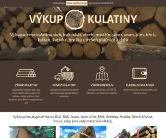 Vykup-Kulatiny.cz(Vykup kulatiny dub) Screenshot