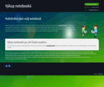 Vykupnotebooku.cz(Výkup notebooků) Screenshot