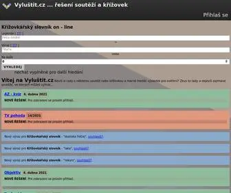 Vylustit.cz(Vyluštit) Screenshot