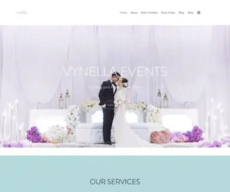 Vynellaevents.com(Vynella Event) Screenshot