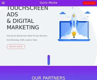 Vynixmedia.com(Vynix Media Ecosystem) Screenshot