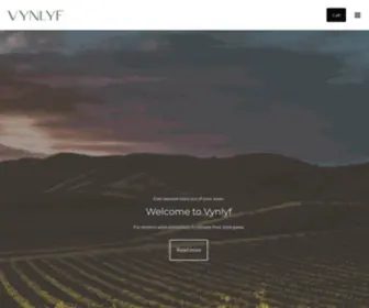 VYNLYF.com(Vynlyf Home) Screenshot