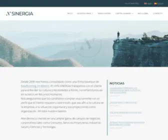 VYnsinergia.com(Soluciones en recursos humanos) Screenshot