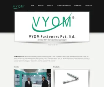 Vyomfasteners.com(Vyomfasteners) Screenshot