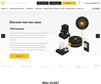 Vyos.io(Open source router and firewall platform) Screenshot