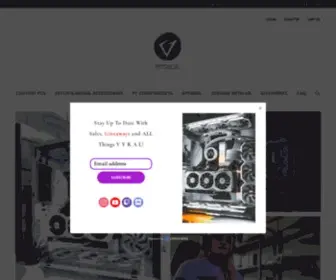 Vyralteq.com(Custom Built PC's and the Hottest Tech) Screenshot