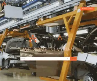 Vyrian.com(Vyrian Inc) Screenshot