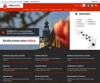 VYskov.cz(VYskov) Screenshot