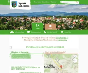 Vysokenadjizerou.cz(Vysokenadjizerou) Screenshot