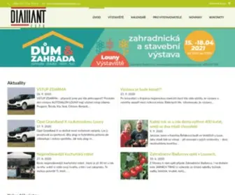 VYstavydiamantexpo.cz(Diamant Expo) Screenshot