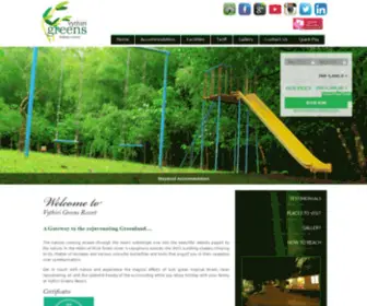 VYthirigreens.com(Vythiri Greens Holiday Resort) Screenshot