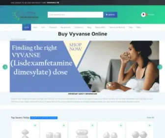 Vyvansemedication.com(Buy Vyvanse Online) Screenshot