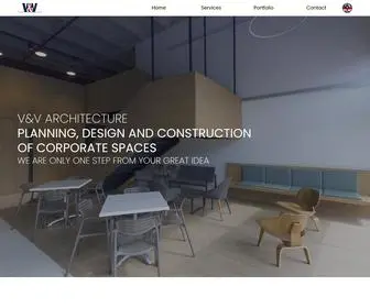 Vyvarquitectura.com(V&V Architecture) Screenshot