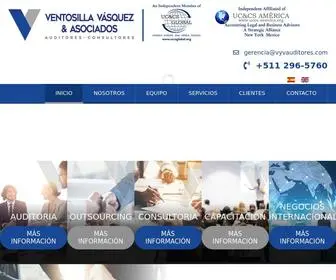 Vyvauditores.com(Consultoría) Screenshot