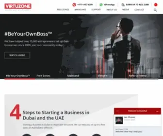 VZ.ae(Business setup in Dubai and the UAE) Screenshot