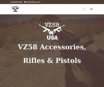 VZ58USA.com(VZ58 Accessories) Screenshot