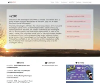 VZDC.org(ZDC ARTCC) Screenshot