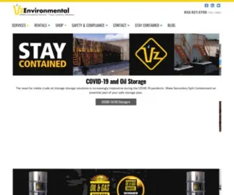 Vzenvironmental.com(24/7 Service) Screenshot