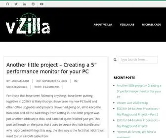 Vzilla.co.uk(vZilla) Screenshot