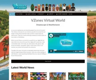 Vzones.com(Live in a perfect world) Screenshot