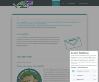 VZP.de(Verband deutschsprachiger Zoopädagogen) Screenshot
