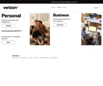 VZwtechnologies.com(Verizon) Screenshot