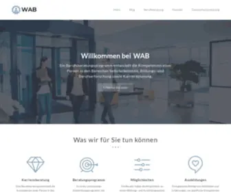 W-A-B.ch(Und Planungsberatung) Screenshot