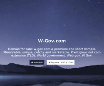 W-Gov.com(W Gov) Screenshot