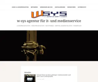 W-SYS.info(Und medienservice göttingen) Screenshot