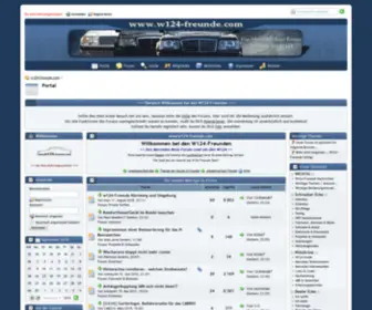 W124-Freunde.com(Portal) Screenshot