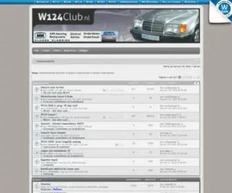 W124Club.nl(Club) Screenshot