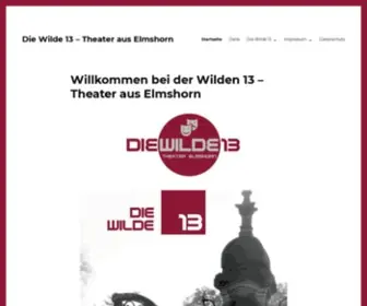 W13.org(Willkommen bei der Wilden 13) Screenshot