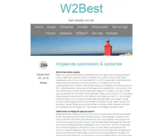 W2Best.se(W2Best) Screenshot