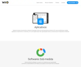 W2O.com.br(W2O Softwares e Aplicativos) Screenshot