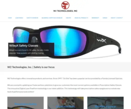 W2Techsafetyglasses.com(Safety Is Our Focus) Screenshot