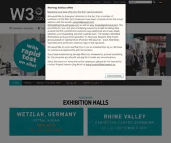 W3-Messe.de(Home Of Hightech Innovations) Screenshot