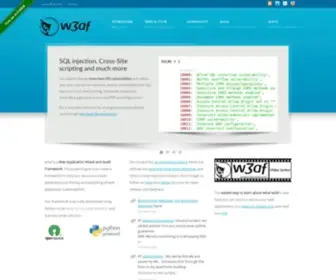 W3AF.org(W3af is a Web Application Attack and Audit Framework. The project's goal) Screenshot