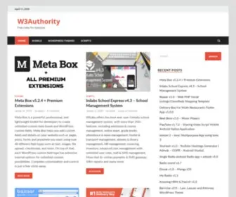 W3Authority.com(W3Authority) Screenshot
