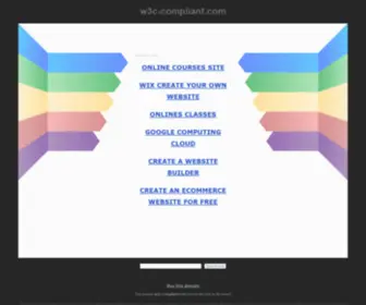 W3C-Compliant.com(W3c compliant) Screenshot