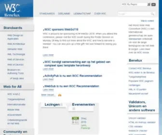 W3C.nl(World Wide Web Consortium (W3C)) Screenshot