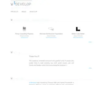 W3Develop.com(Web Design and Develop) Screenshot